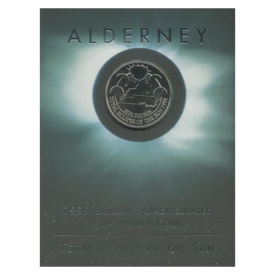 1999 BU £5 Coin - Total Eclipse of the Sun